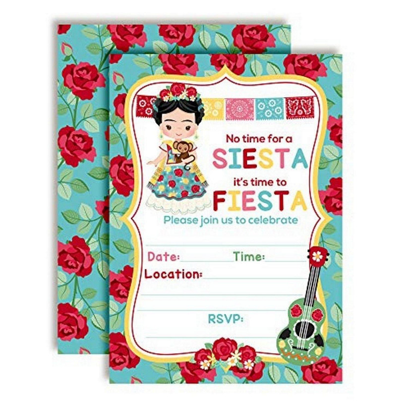 Frida Kahlo Invitations 40pc. by AmandaCreation Image