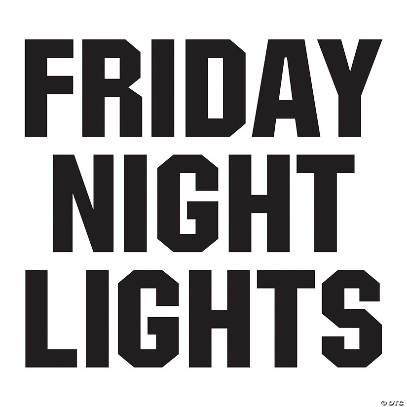 Friday Night Lights Cheer Signs Image