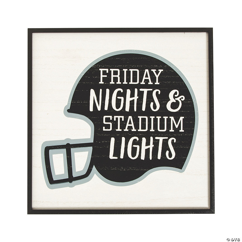 Friday Night Lights Sign Oriental Trading