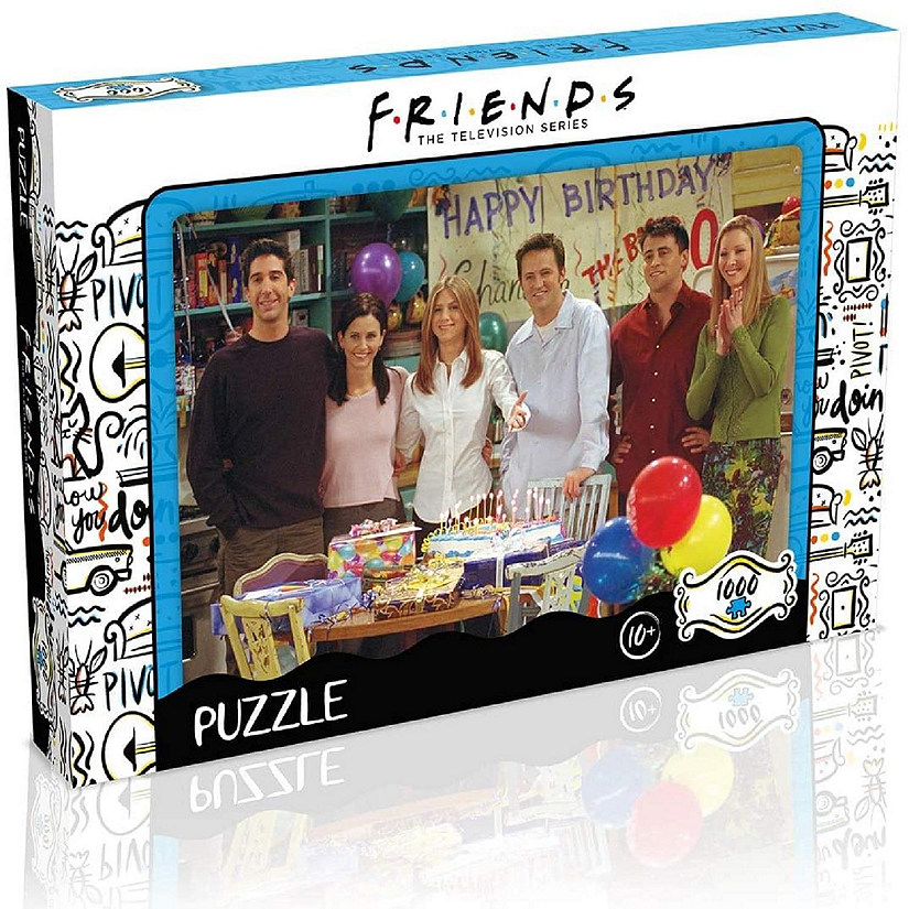 Friends Birthday 1000 Piece Jigsaw Puzzle Image