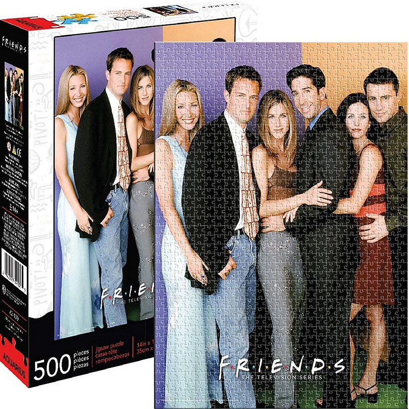 Friends Cast 500 Piece Jigsaw Puzzle Image