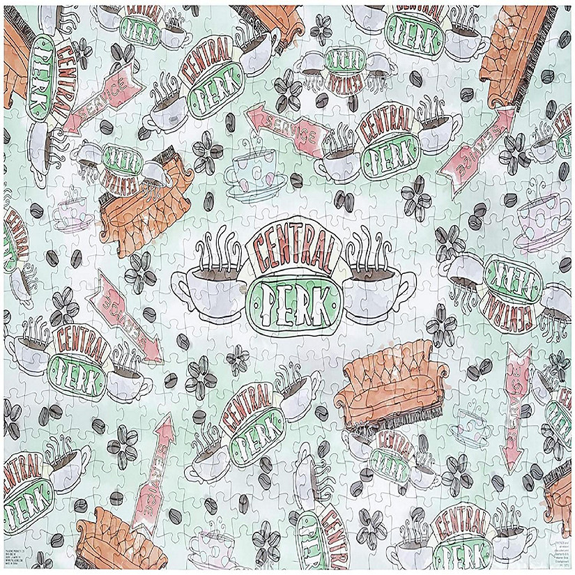 Friends Central Perk Coffee Cup 400 Piece Jigsaw Puzzle Image