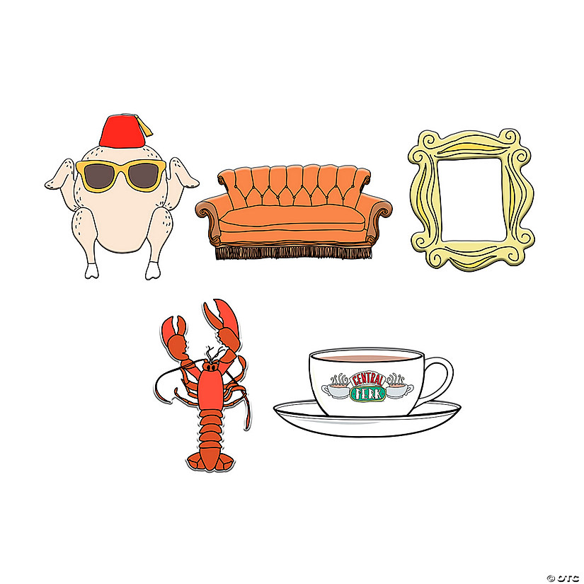 FRIENDS&amp;#8482; Central Perk&amp;#8482; Cutouts - 5 Pc.  Image