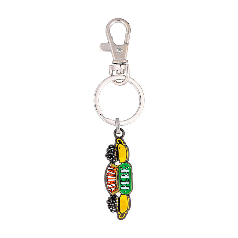 Friends Central Perk Logo Enamel Keychain Image
