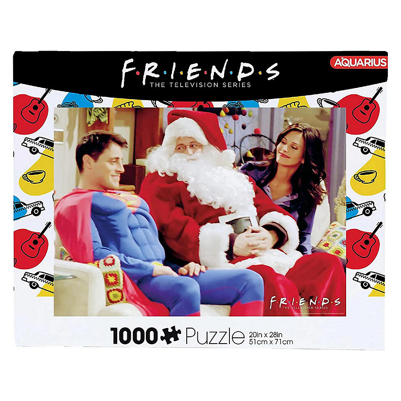 Friends Christmas 1000 Piece Jigsaw Puzzle Image