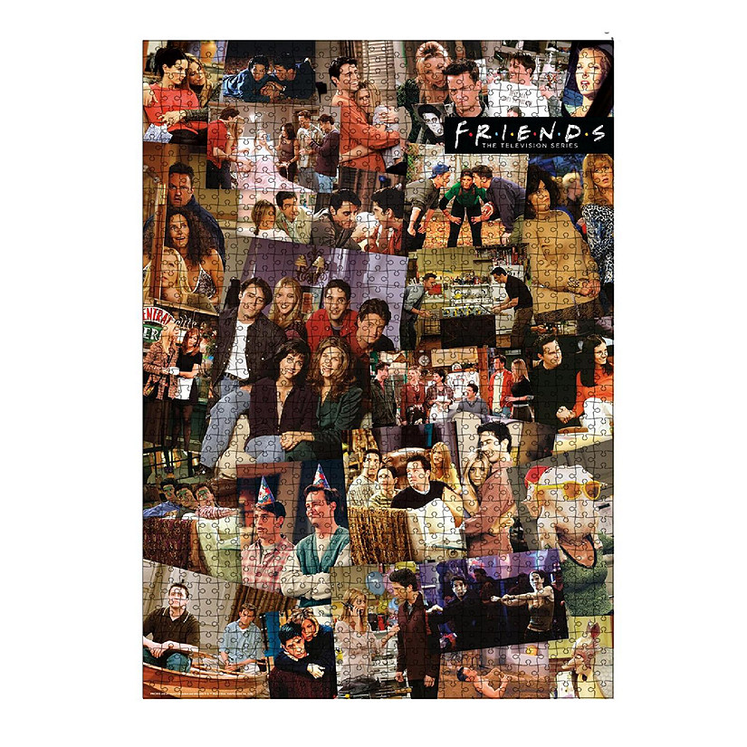 Friends Collage 1000 Piece Jigsaw Puzzle Image