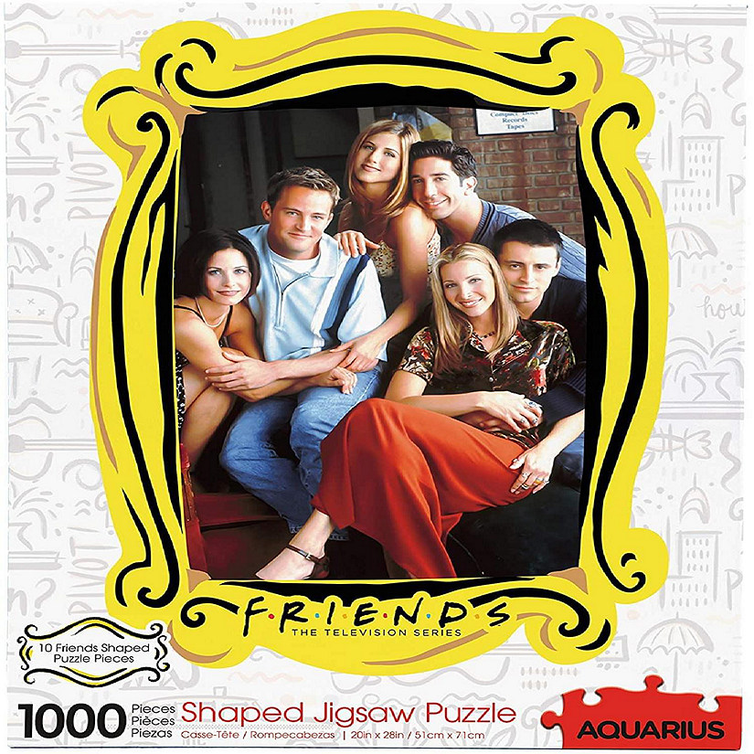Friends Group 1000 Piece Jigsaw Puzzle Image