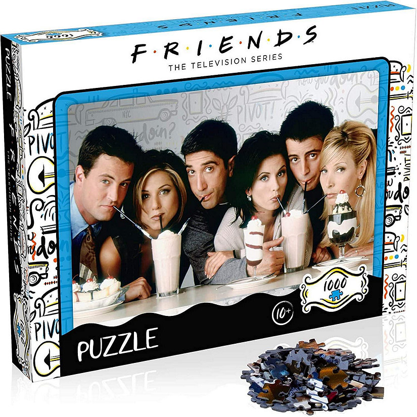 Friends Milkshake 1000 Piece Jigsaw Puzzle Image