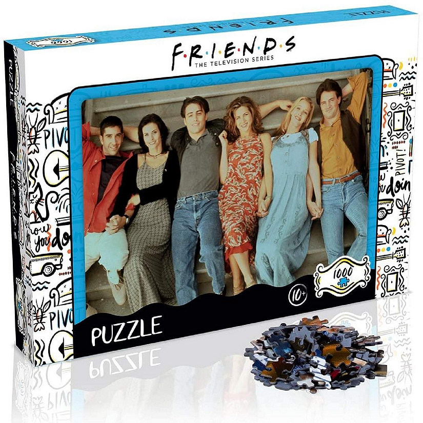 Friends Stairs 1000 Piece Jigsaw Puzzle Image