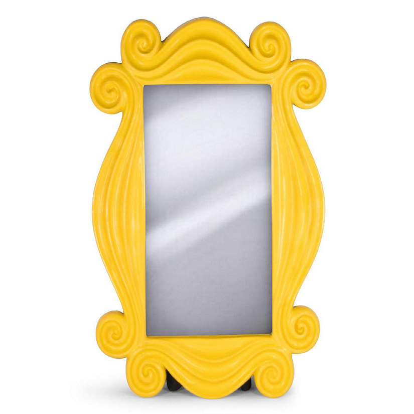 Friends TV Show Yellow Peephole Frame Door Mirror Replica  15 x 11 Inches Image
