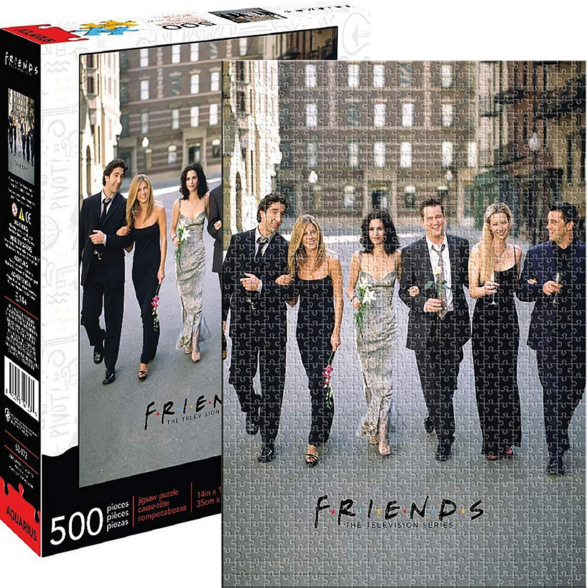 Friends Wedding 500 Piece Jigsaw Puzzle Image