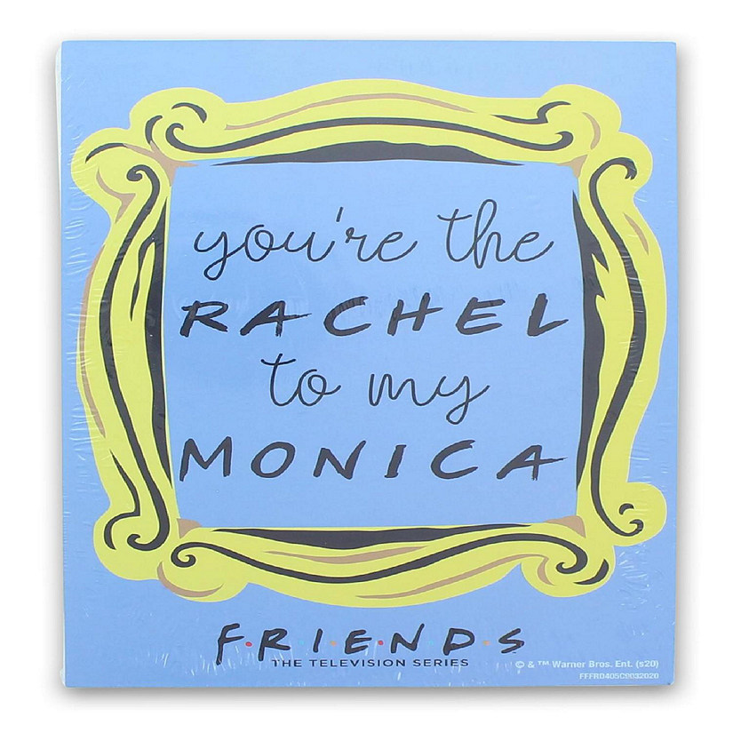 Friends You're the Rachel 5 x 7 Inch Wood Box Wall Sign Image
