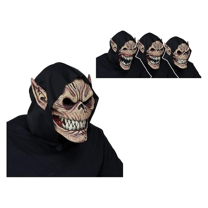 Fright Fiend Ani-Motion Adult Costume Mask Image