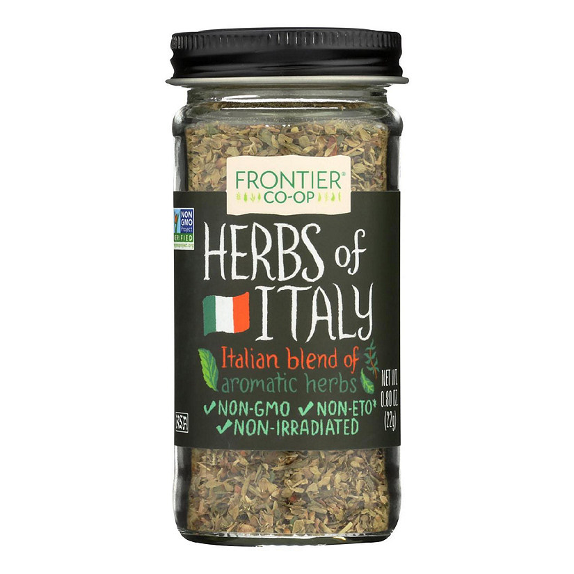 Frontier Herb International Seasoning Herbs of Italy Salt Free .80 oz Image