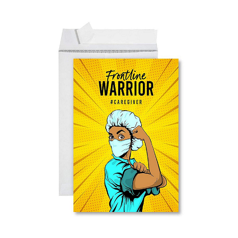 Frontline Warrior Jumbo Card 8.5x11IN Image