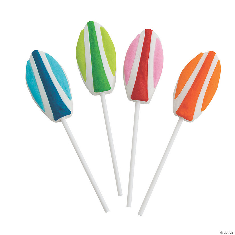 Frosted Surfboard Lollipops Image