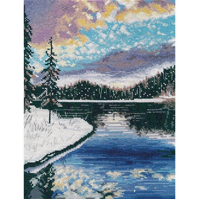 Frosty Evening 1390 Oven Counted Cross Stitch Kit Image