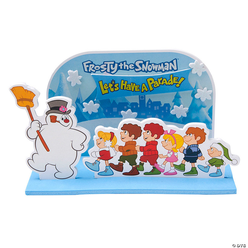 Frosty the Snowman&#8482; 3D Tabletop Craft Kit - Makes 12 Image