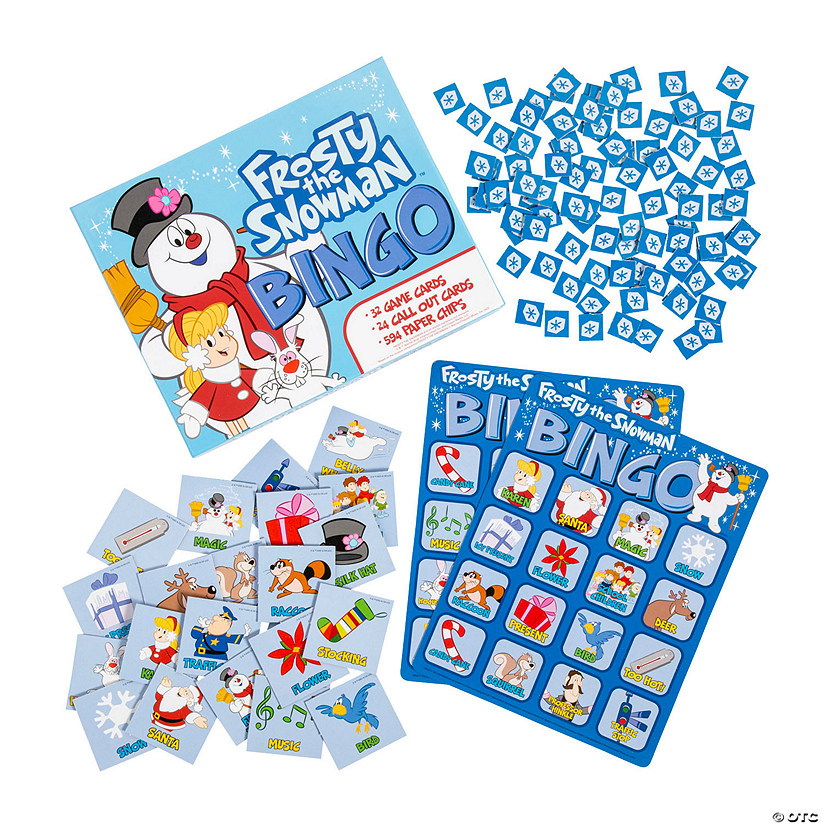Frosty the Snowman™ Bingo Game Oriental Trading