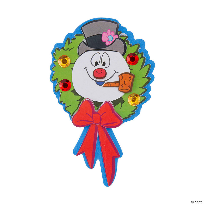 Frosty the Snowman&#8482; Magnet Craft Kit - Makes 12 Image
