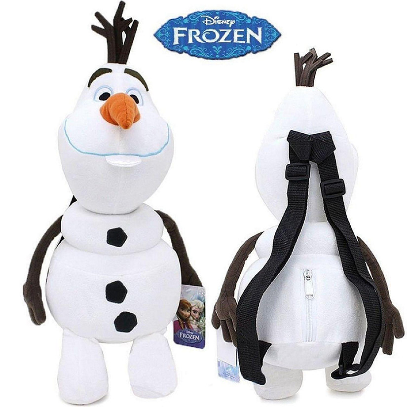 Frozen 17" Plush Backpack- Olaf Image