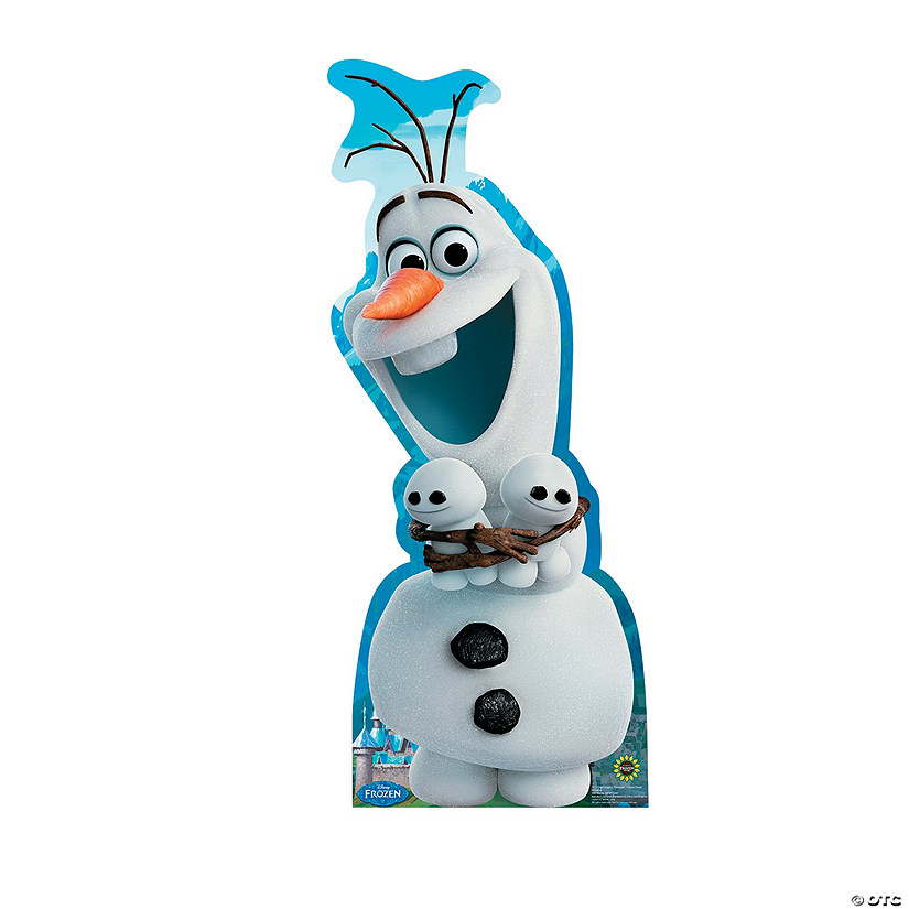 Frozen Fever&#174; Olaf Hugging Cardboard Stand-Up Image