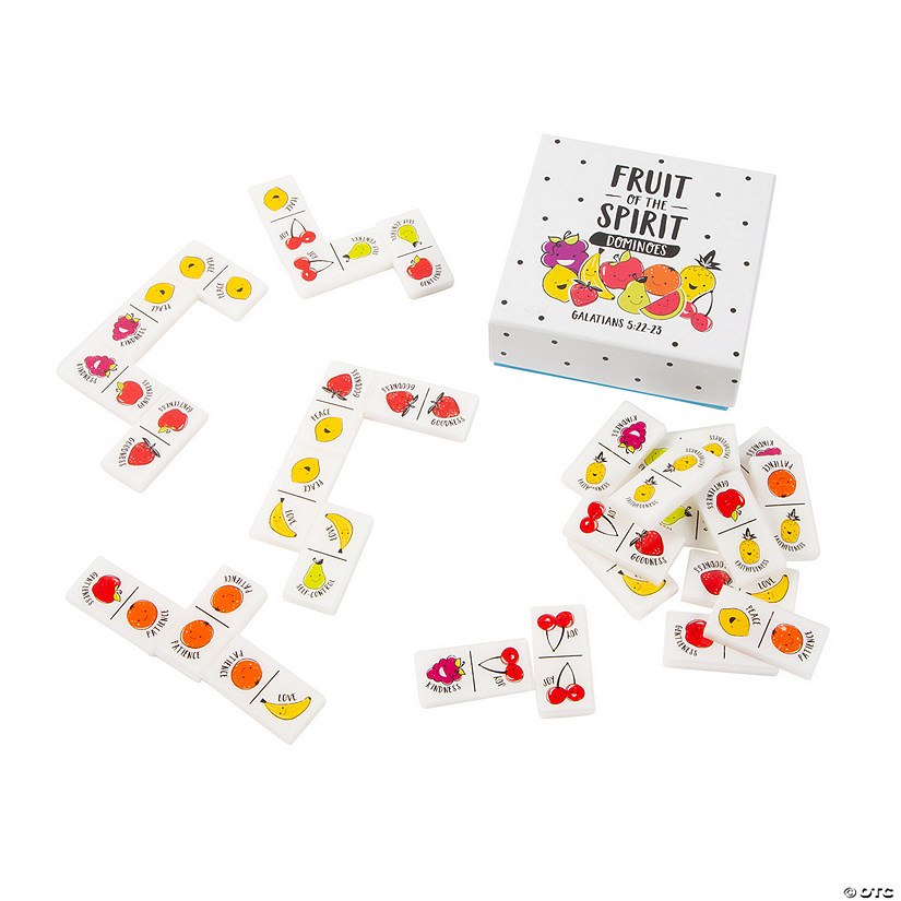 Fruit of the Spirit Dominoes Game Image