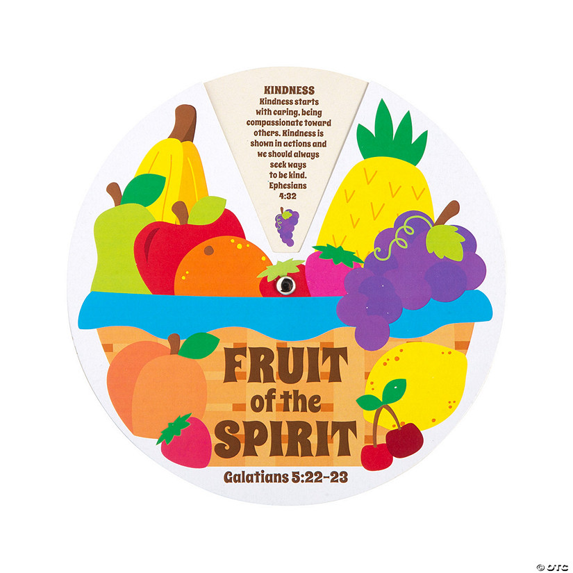 Fruit of the Spirit Learning Wheels - 12 Pc. Image