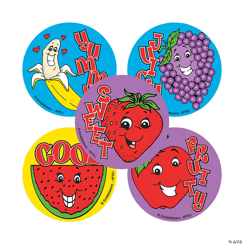 Fruit Scented Stickers Discontinued