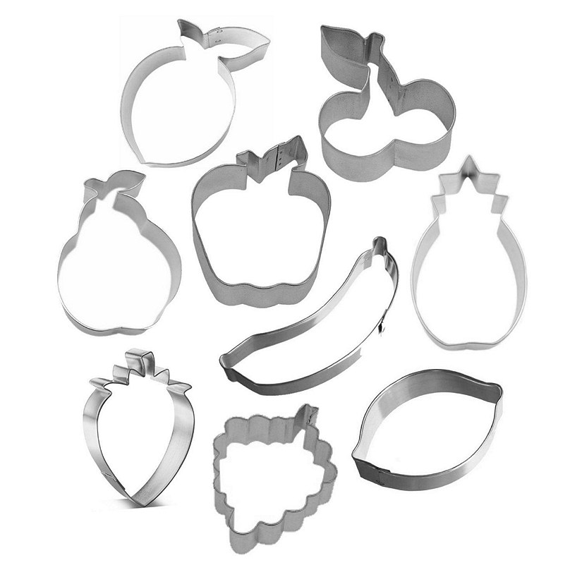 Fruit Stand 9 Piece Cookie Cutter Set Image