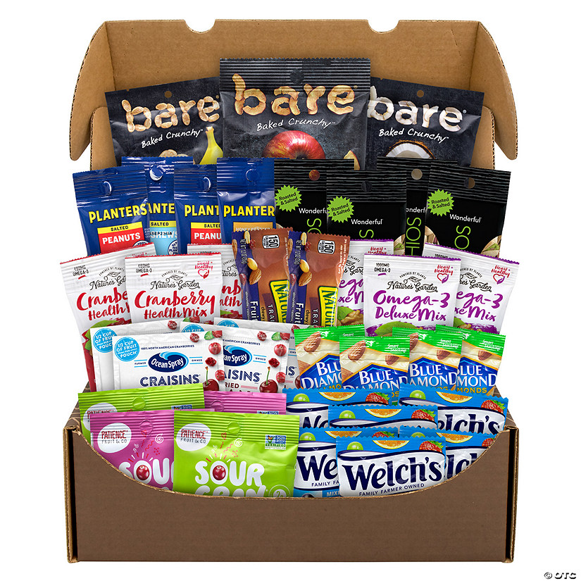 Fruits &amp; Nuts Snack Box, 37 Ct Image