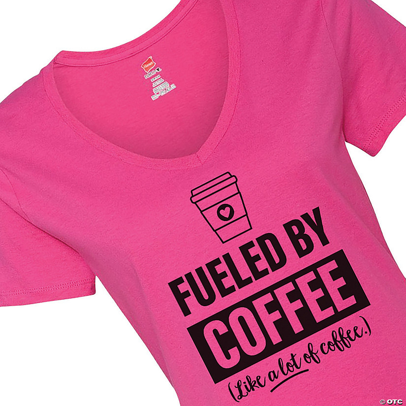 Fueled by Coffee Women's T-Shirt Image