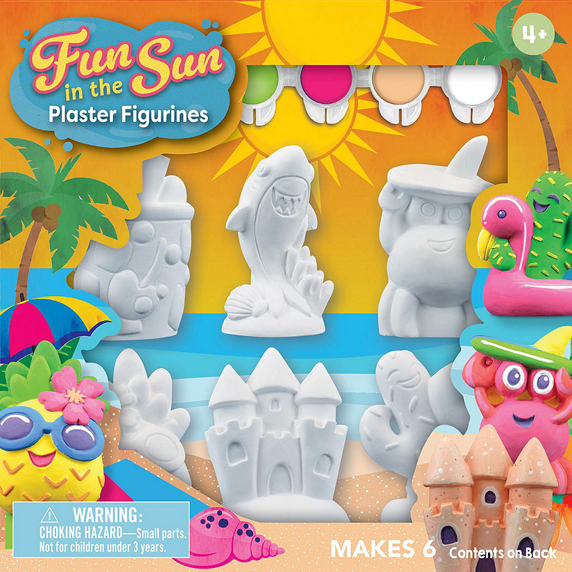 Fun in the Sun - Plaster Figurine Paint Set Image