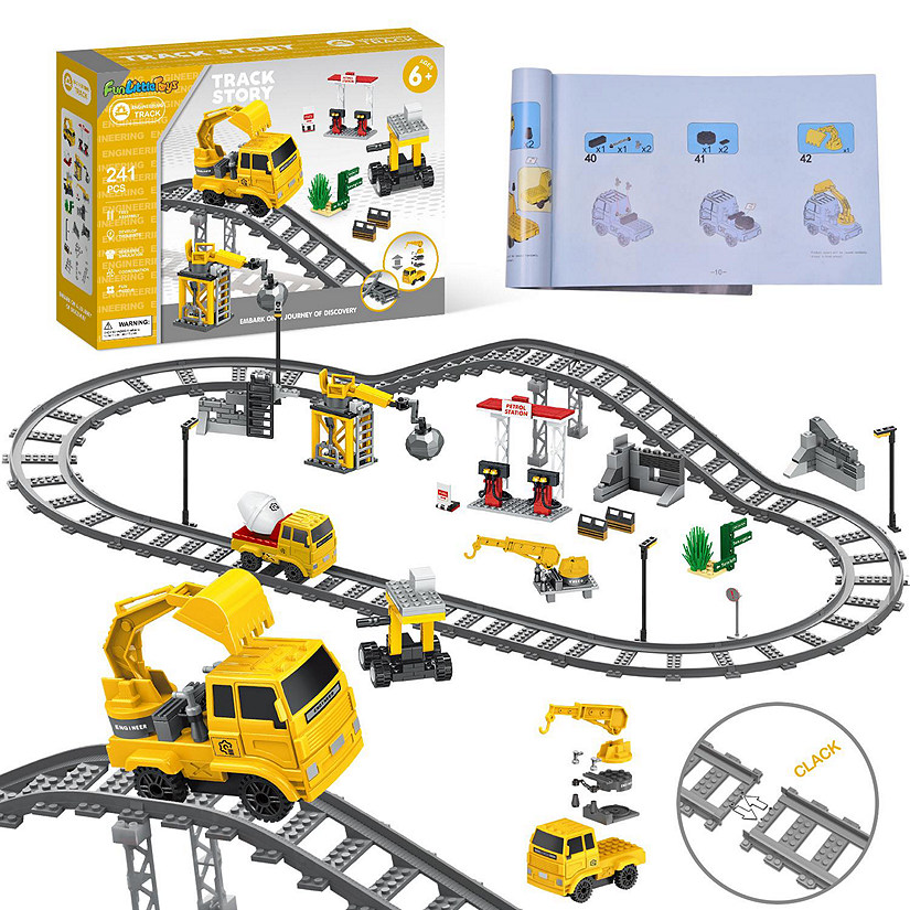 Fun Little Toys - Build Your Own Toy Train Track Image