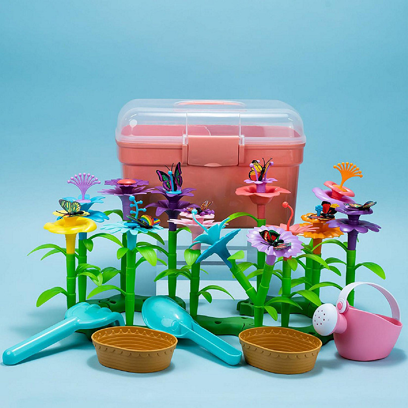 Fun Little Toys - Flower Garden Building Toys Image