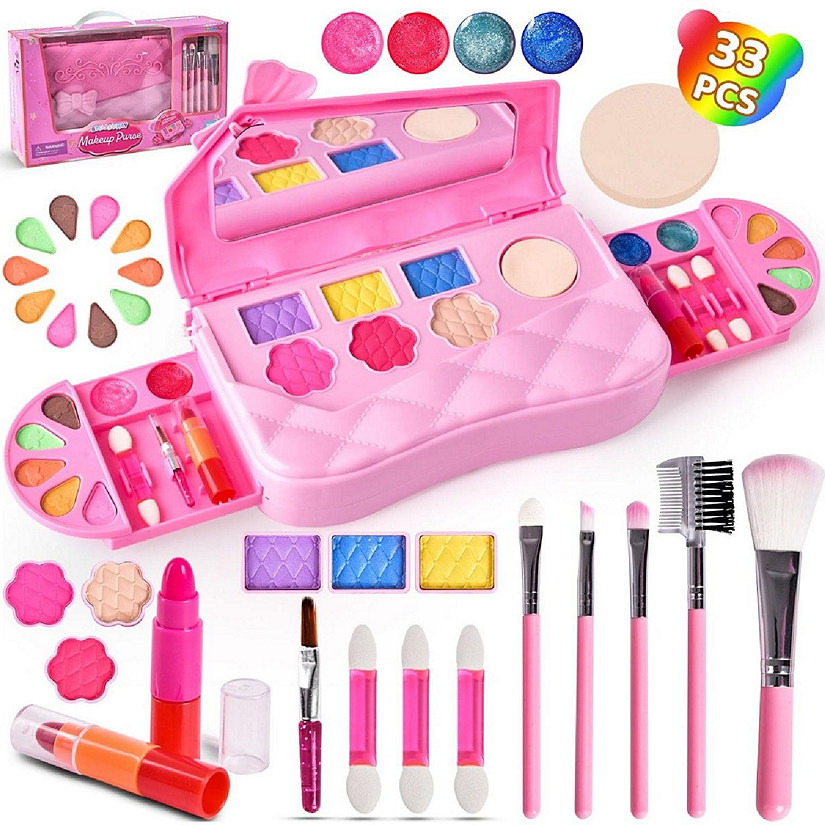 Fun Little Toys - Washable Makeup Toy Kit for Girls Image
