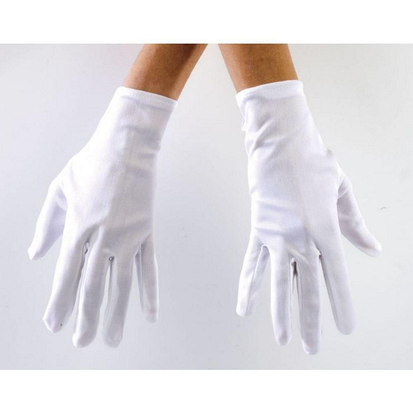 Fun World Classy White Gloves Image