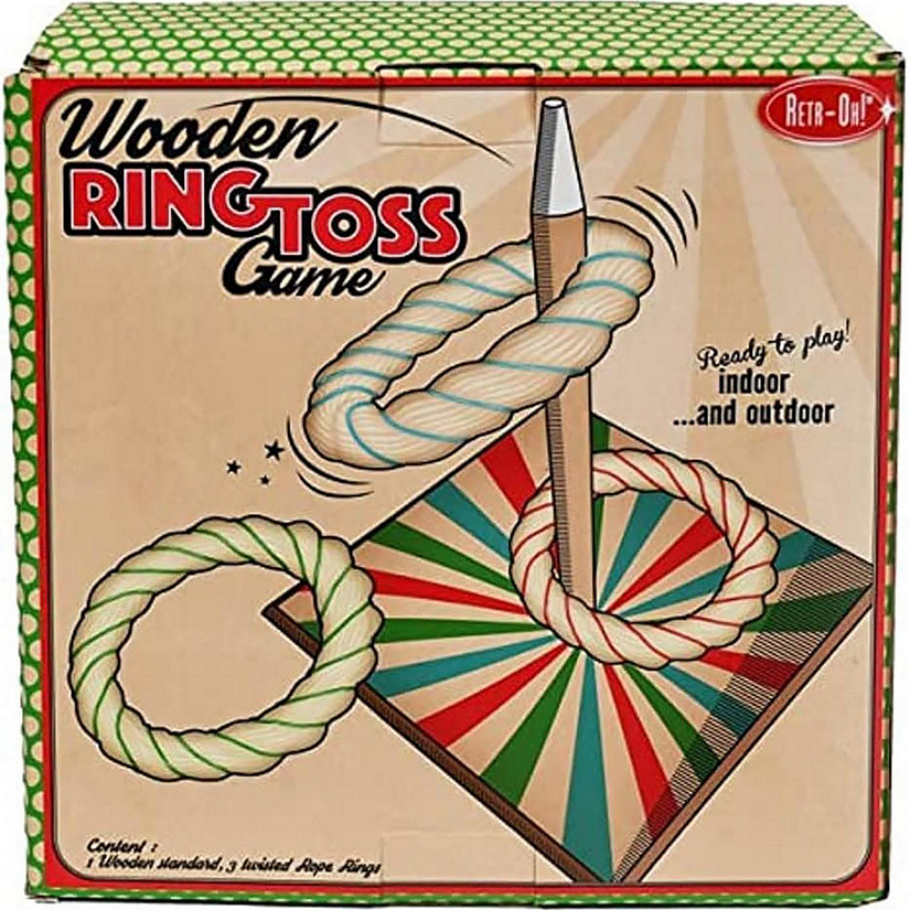 Fun2Give: Pop It Up Ret-Oh! Ring Toss Game, Ages 3+ Image