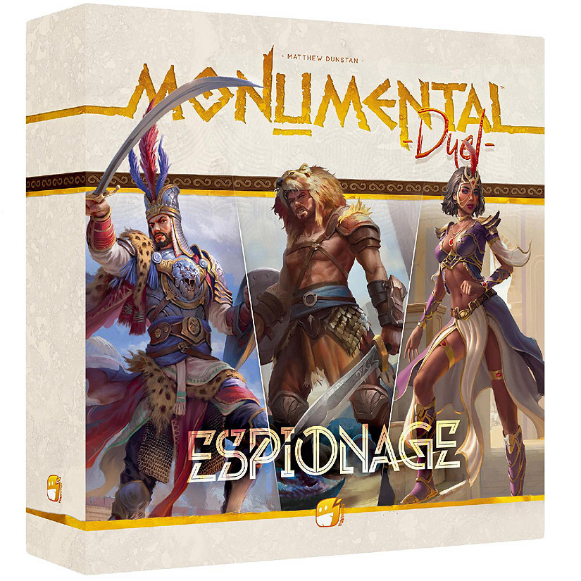 Funforge: Monumental Duel - Espionage -Civilization Deck-Building Board Game,10+ Image