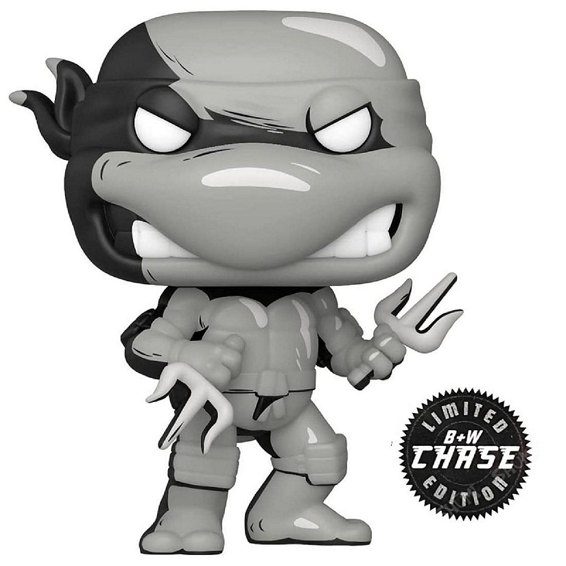Funko Comics Raphael Teenage Mutant Ninja Turtles Chase Black White Limited Edition Figure Image