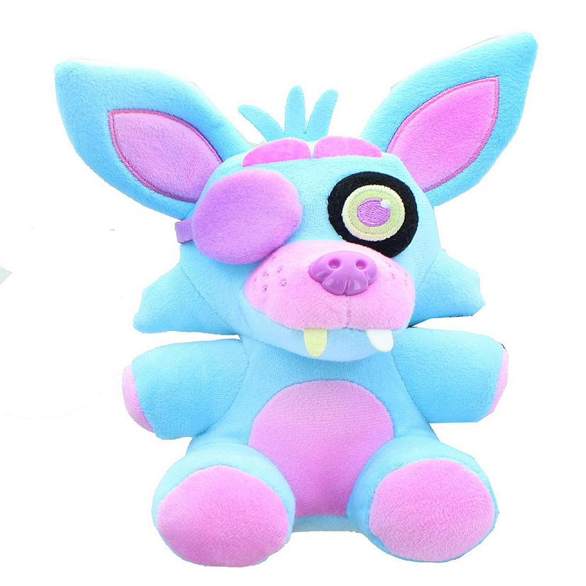 Funko FNAF Spring Pastel Colorway Plush Set of 5 - Cupcake,  Foxy, Freddy Blue and Freddy Pink, Foxy Blue and Foxy Purple : Toys & Games