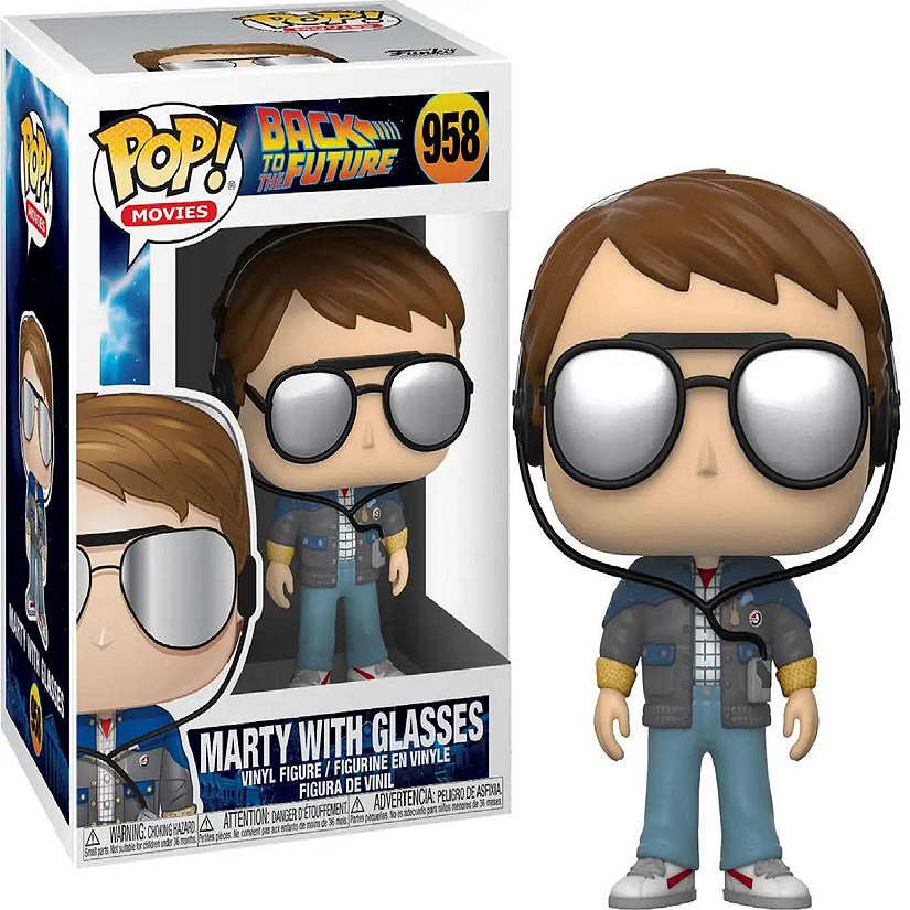 Funko Pop! Back to the Future - Marty with Glasses #958 Image