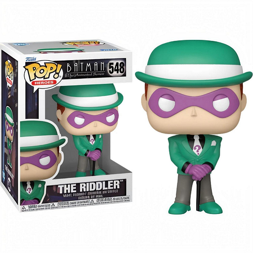 Funko Pop! Batman: The Animated Series: The Riddler #548 Image