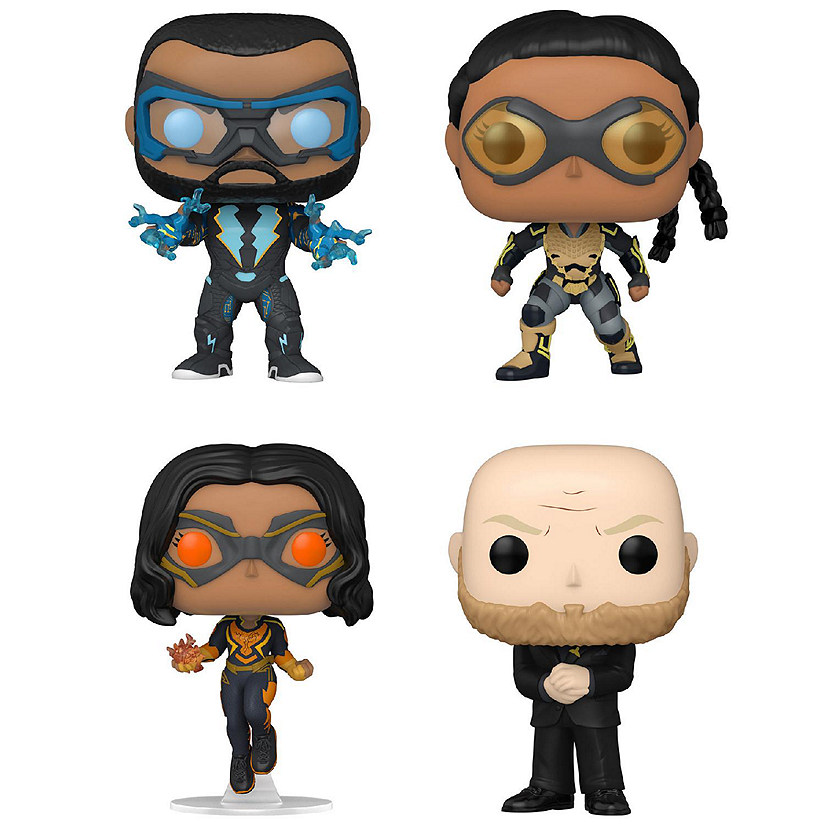Funko Pop! Dc Black Lightning Collectors Set Image