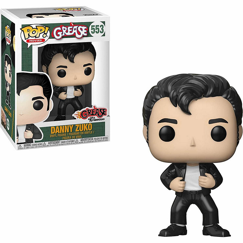 Funko POP Grease 40th Anniversary  Danny Zuko Pop Figure Image