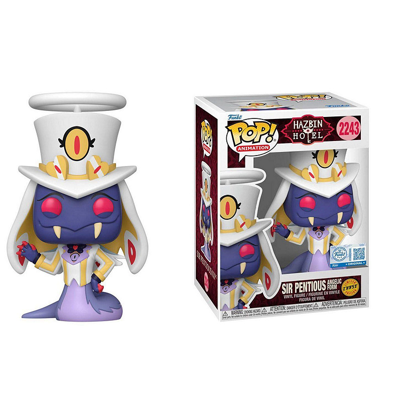 Funko Pop! Hazbin Hotel: Sir Pentious Angelic Form #2243 Chase Image