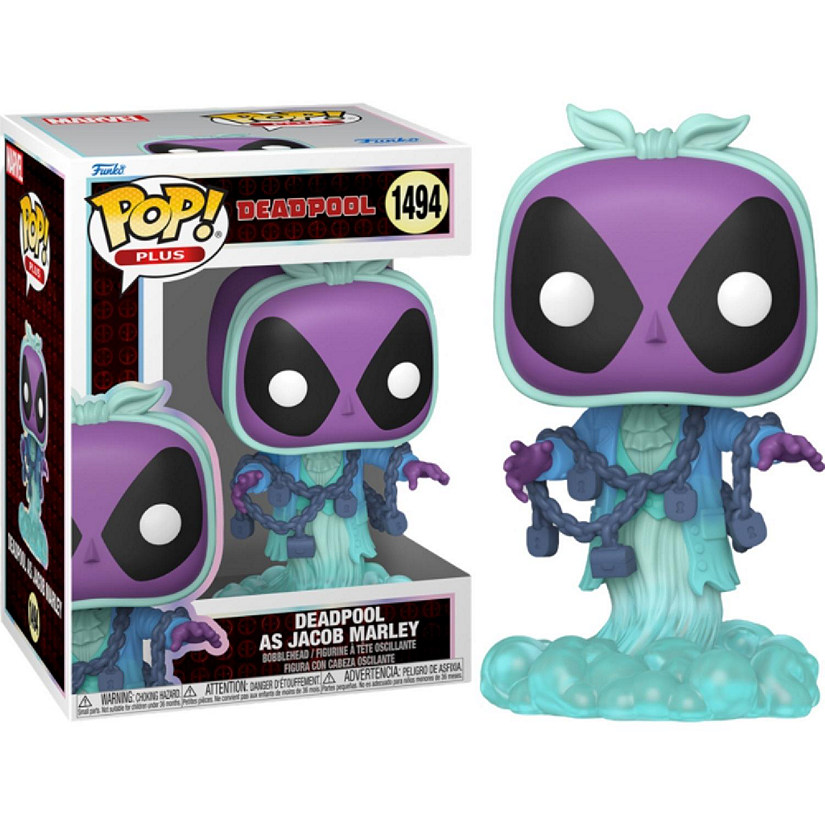 Funko Pop Plus! Deadpool: as Jacob Marley #1494 Image
