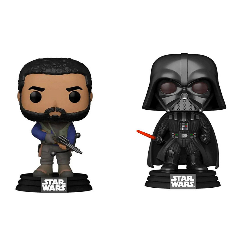 Funko Pop! Star Wars: Obi-Wan Kenobi Series -Darth Vader and Kawlan Roken 2 pack Image