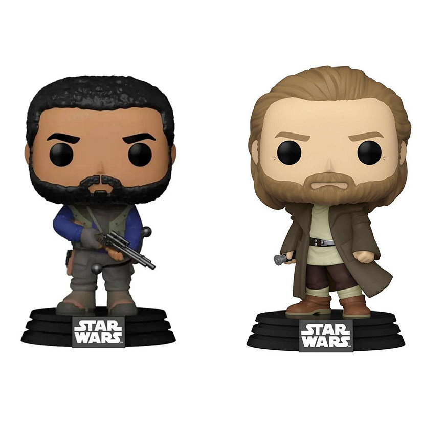 Funko Pop! Star Wars: Obi-Wan Kenobi Series - Obi-Wan Kenobi and Kawlan Roken 2 pack Image