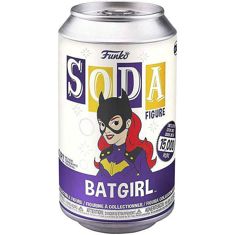 Funko Soda Batgirl 2015 Retro DC Batman Superhero Figure Collectible Image
